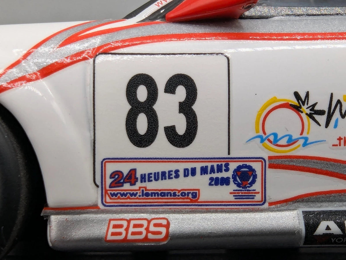 Modellautos 1:43 Minichamps Porsche 911 996 GT3 RSR 2. LeMans GT2 2006 #83 OVP