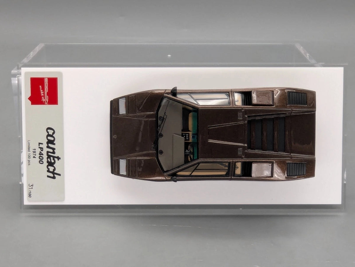 Eidolon Make Up 1:43 Lamborghini Countach LP400 1974 Luci di Bosco Lt 31/100 OVP