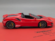 Modellautos 1:43 BBR Ferrari 488 Pista Spider RHD 2019 Limitiert 01/05 OVP