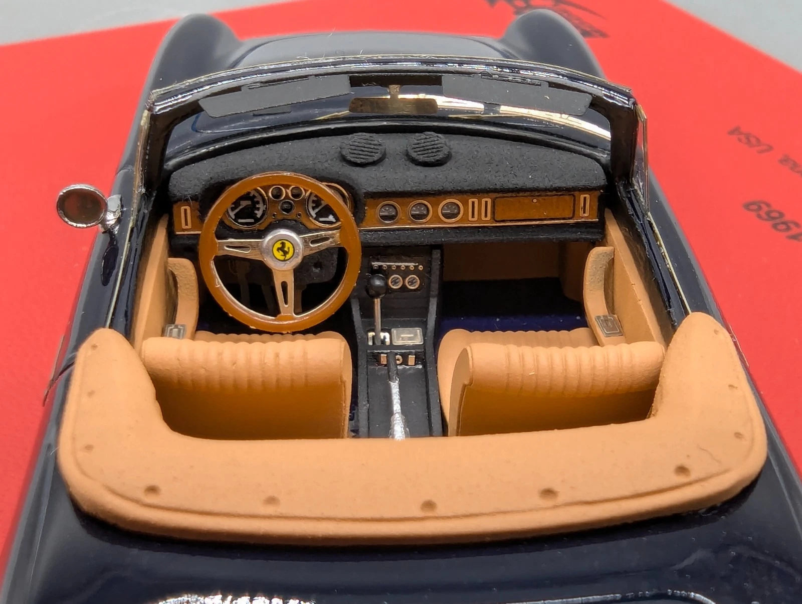 Modellautos 1:43 BBR Ferrari 365 GTS 1969 RM Auction Scottsdale Ltd 01/10 OVP