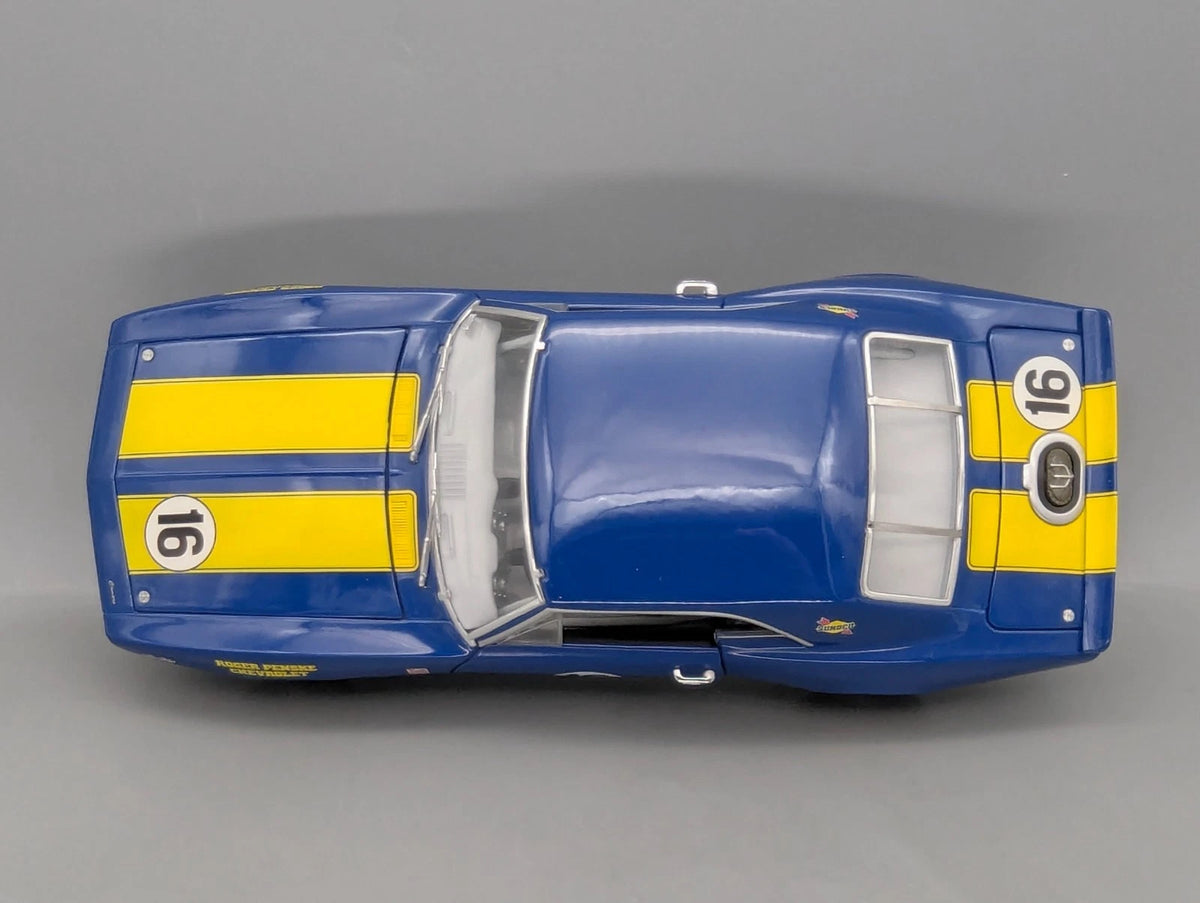 Modellautos 1:18 GMP Chevrolet Camaro Z28 Penske 1967 #16 George Follmer mit OPV