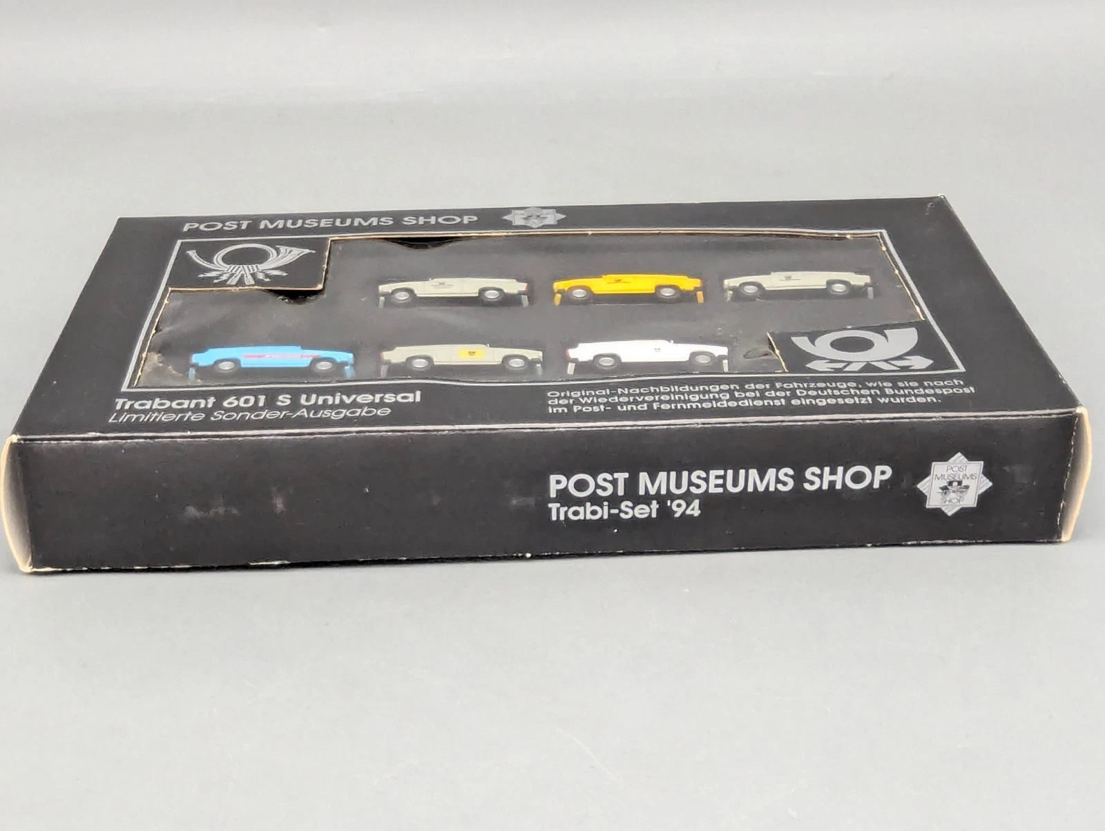 Modellautos 1:87 Herpa Post Museum Shop Trabant 601 S Universal 6-tlg Set OVP