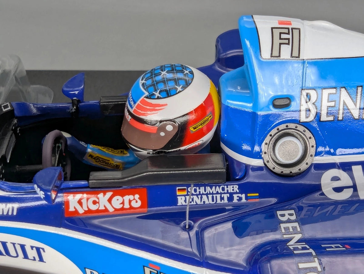 Modellautos 1:18 Minichamps Benetton Renault B195 WINNER #1 M. Schumacher OVP