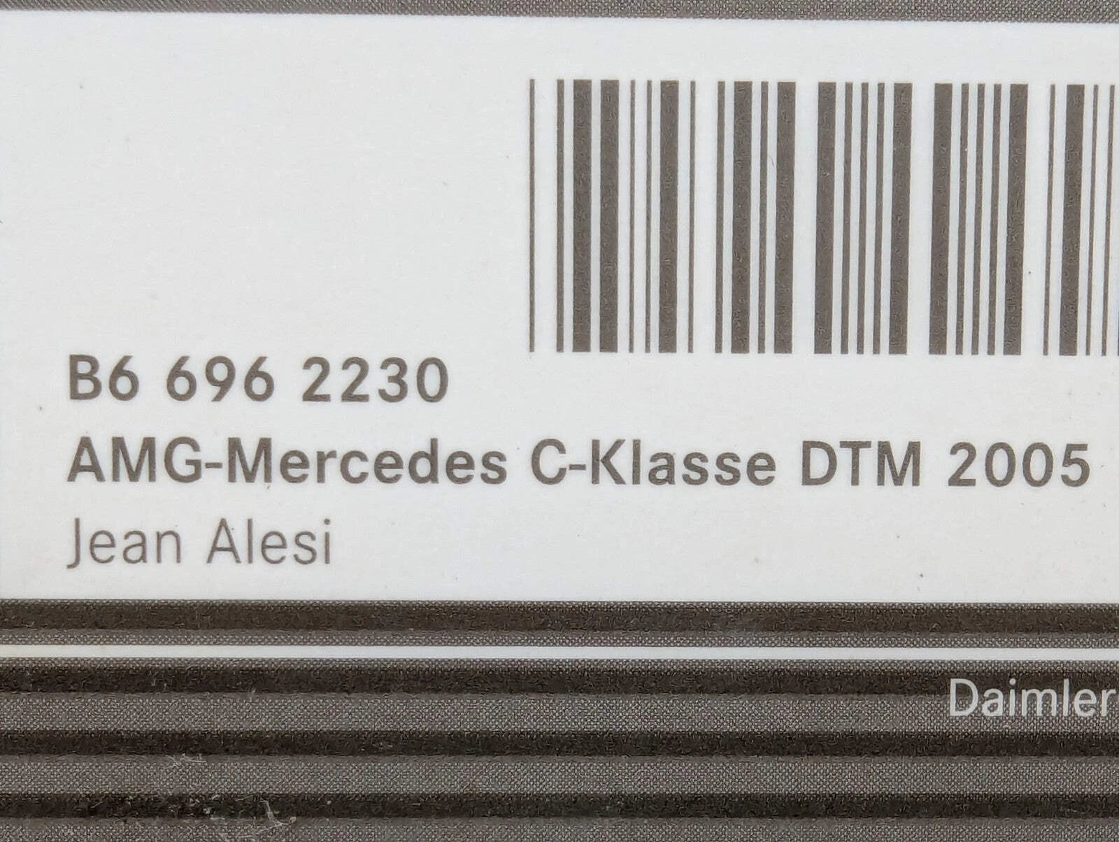 Modellautos 1:43 Minichamps AMG Mercedes Benz C-Klasse DTM 2005 #4 J. Alesi OVP
