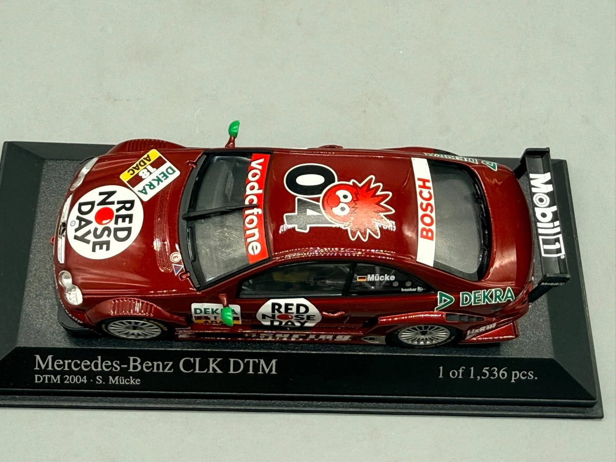 Modellautos 1:43 Minichamps Mercedes-Benz CLK DTM 2004 #18 mit OVP