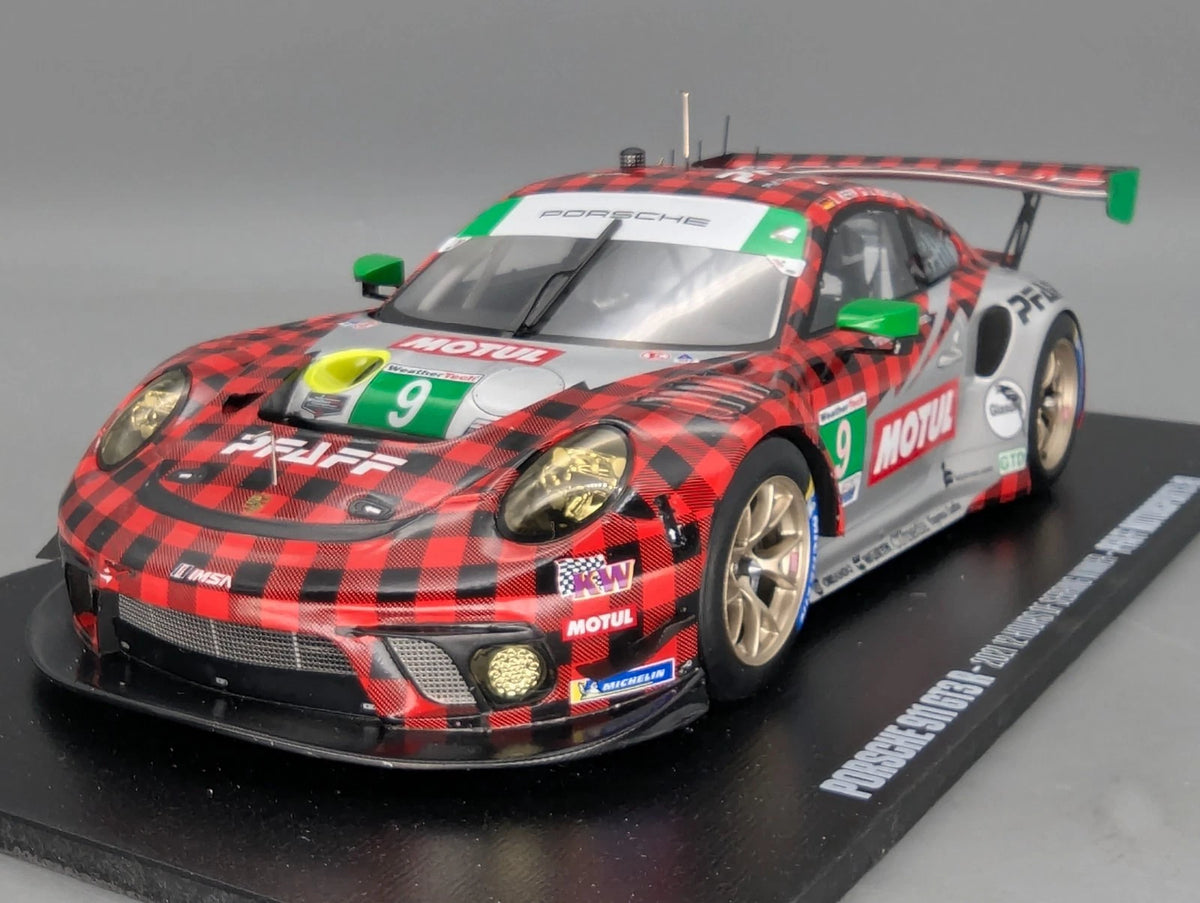 Modellautos 1:18 Spark Porsche 911 GT3 R WINNER 12h Sebring 2021 Pfaff #9 OVP