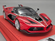 Modellautos 1:43 BBR Deluxe Ferrari FXX-K TRS Silver Stripe Ltd 03/10 OVP
