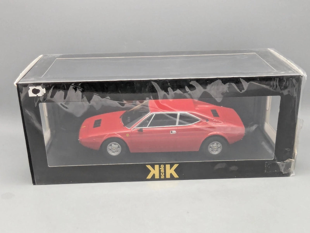 Modellautos 1:18 KK-Scale Ferrari 208 GT4 1975 Rot mit OVP