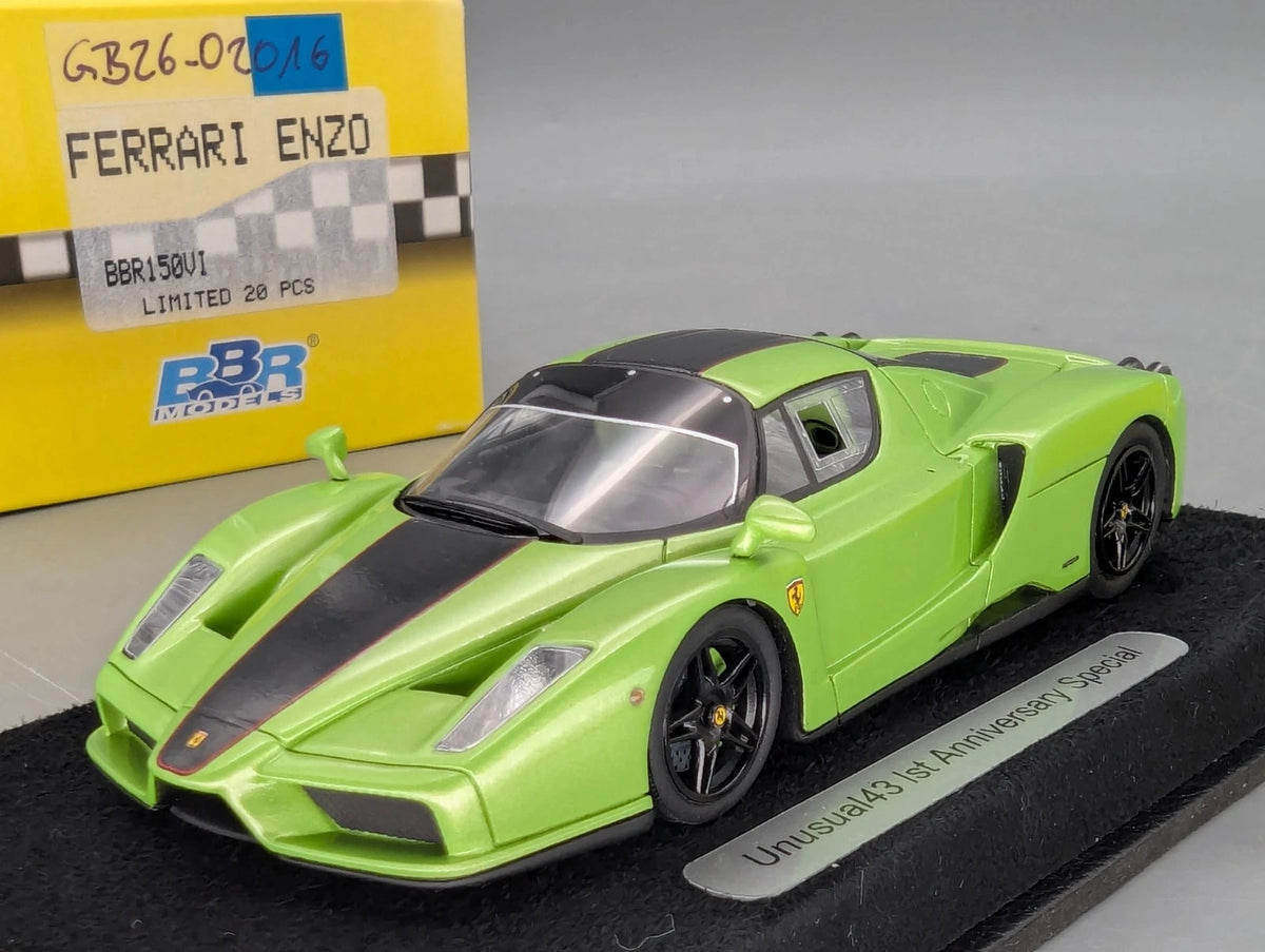 Modellautos 1:43 BBR Ferrari Enzo Unusual43 Ist Anniv. Special Ltd 15/20 OVP