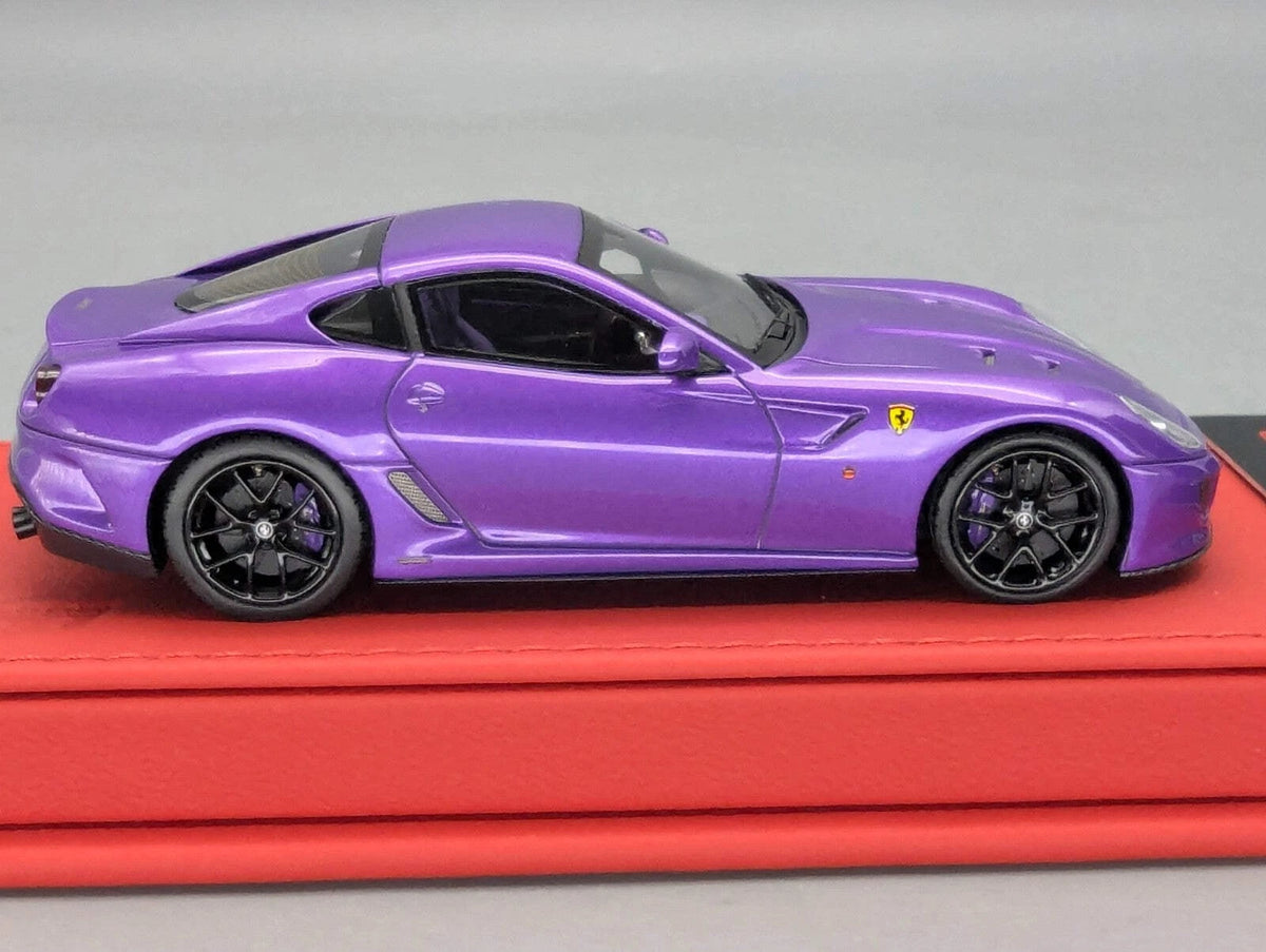 Modellautos 1:43 BBR Executive Ferrari 599 GTO Viola Gloss Limited 04/20 mit OVP