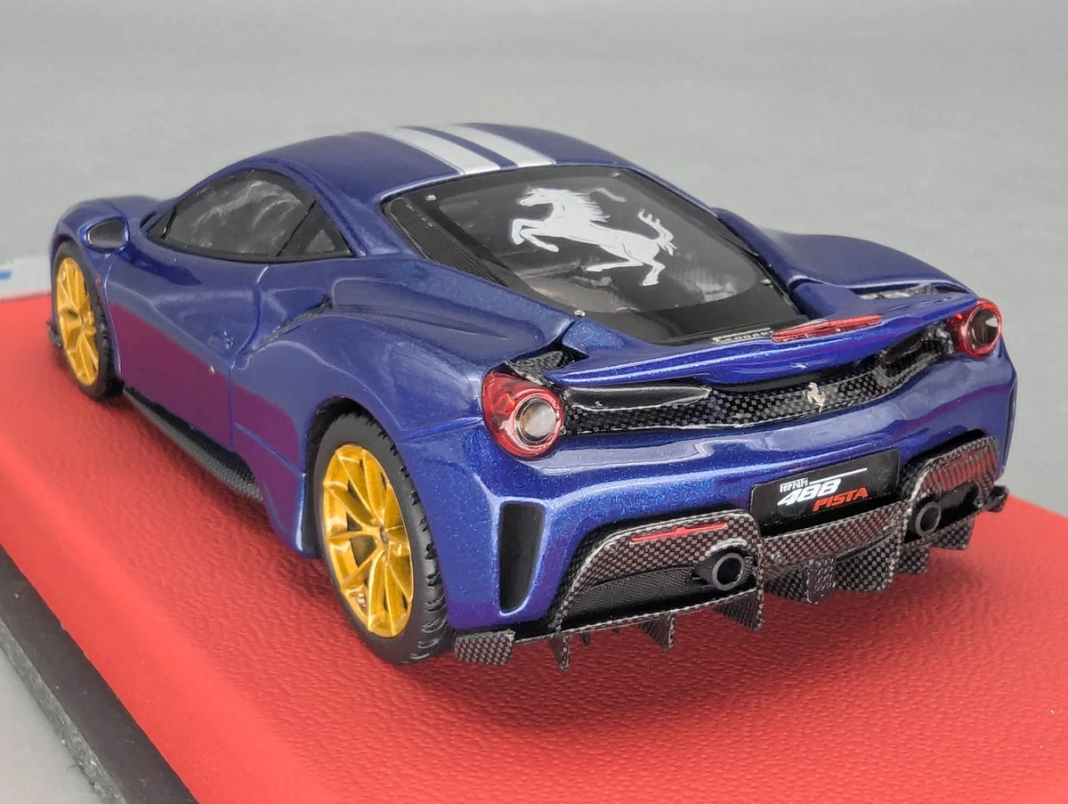 Modellautos 1:43 BBR Concept43 Ferrari 488 Pista LHD Garage Leirer CH 01/20 OVP
