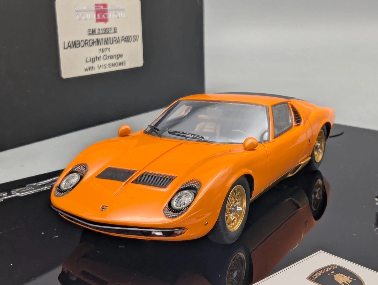 Eidolon Make Up 1:43 Lamborghini Miura P400 1967 Red Engine Set mit OVP