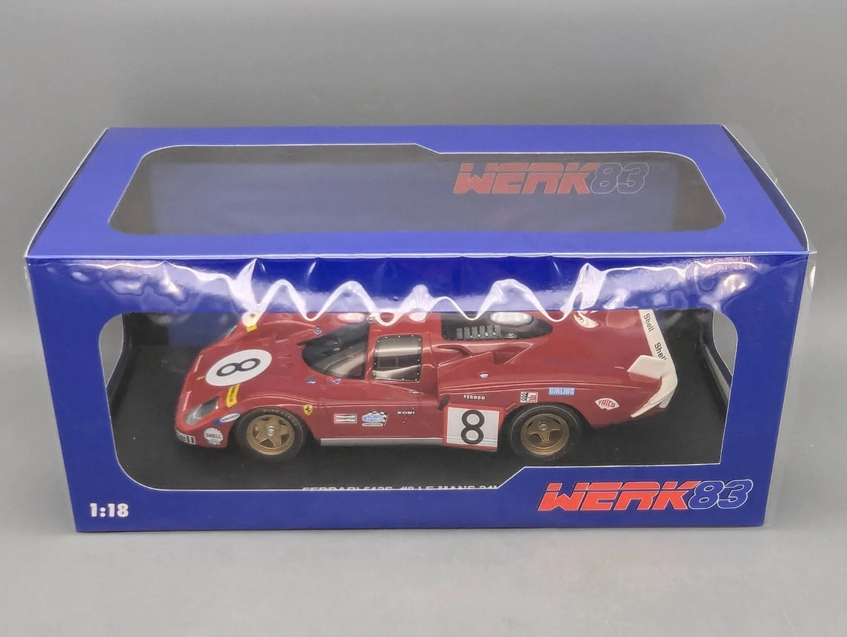 Modellautos 1:18 Werk83 Ferrari 512S 24h Le Mans 1970 #8 mit OVP