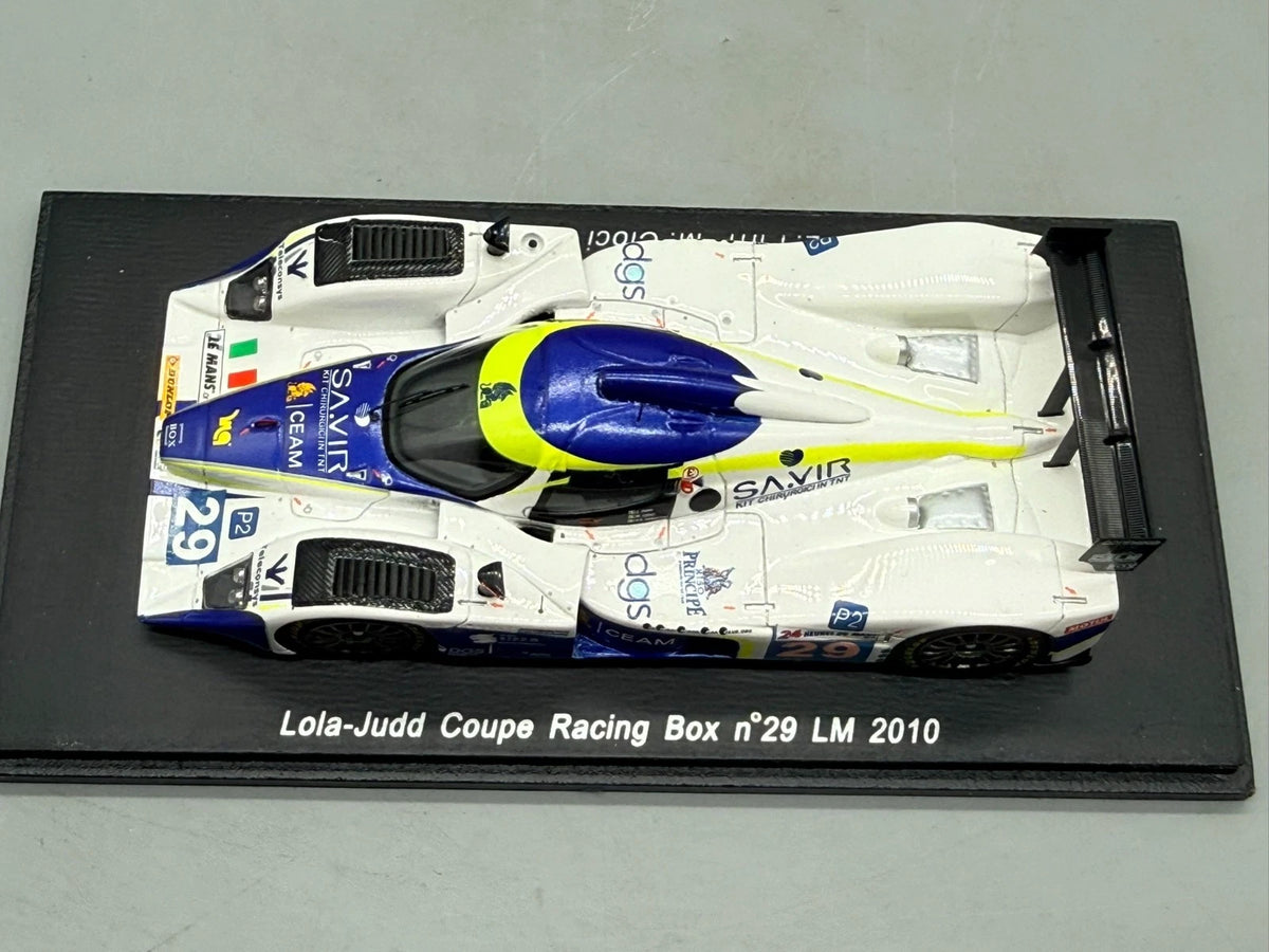 Modellautos 1:43 Spark Lola-Judd Coupe Racing Box #29 LM 2010 mit OVP
