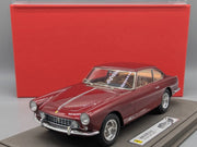 Modellautos 1:18 BBR Ferrari 250 GTE 2+2 1960 Ltd 01/63 Lederplatte Vitrine OVP