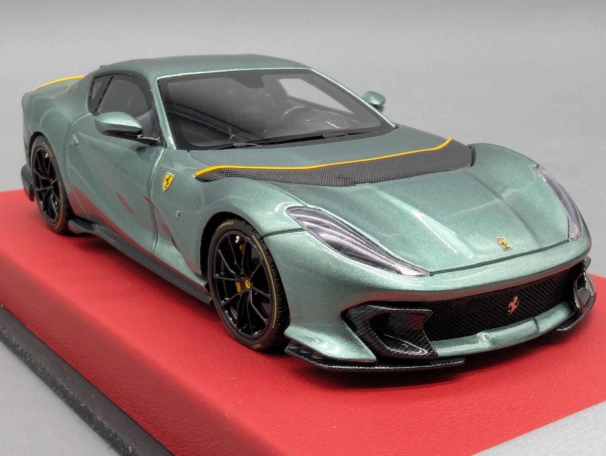 Modellautos 1:43 BBR Concept43 Ferrari 812 Competizione Verde Ltd 01/16 mit OVP