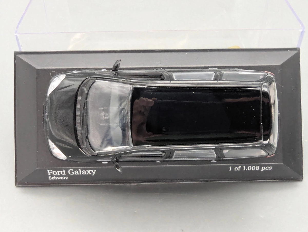 Modellautos 1:43 Minichamps Ford Galaxy Schwarz 2000 nicht 1995 mit OVP