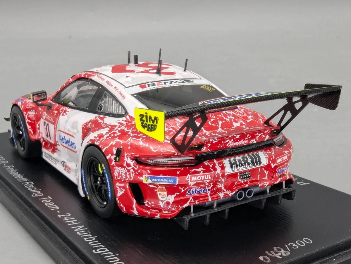 Modellautos 1:43 Spark SG782 Porsche 911 GT3 R 24H Nürburgring 2021 #31 OVP
