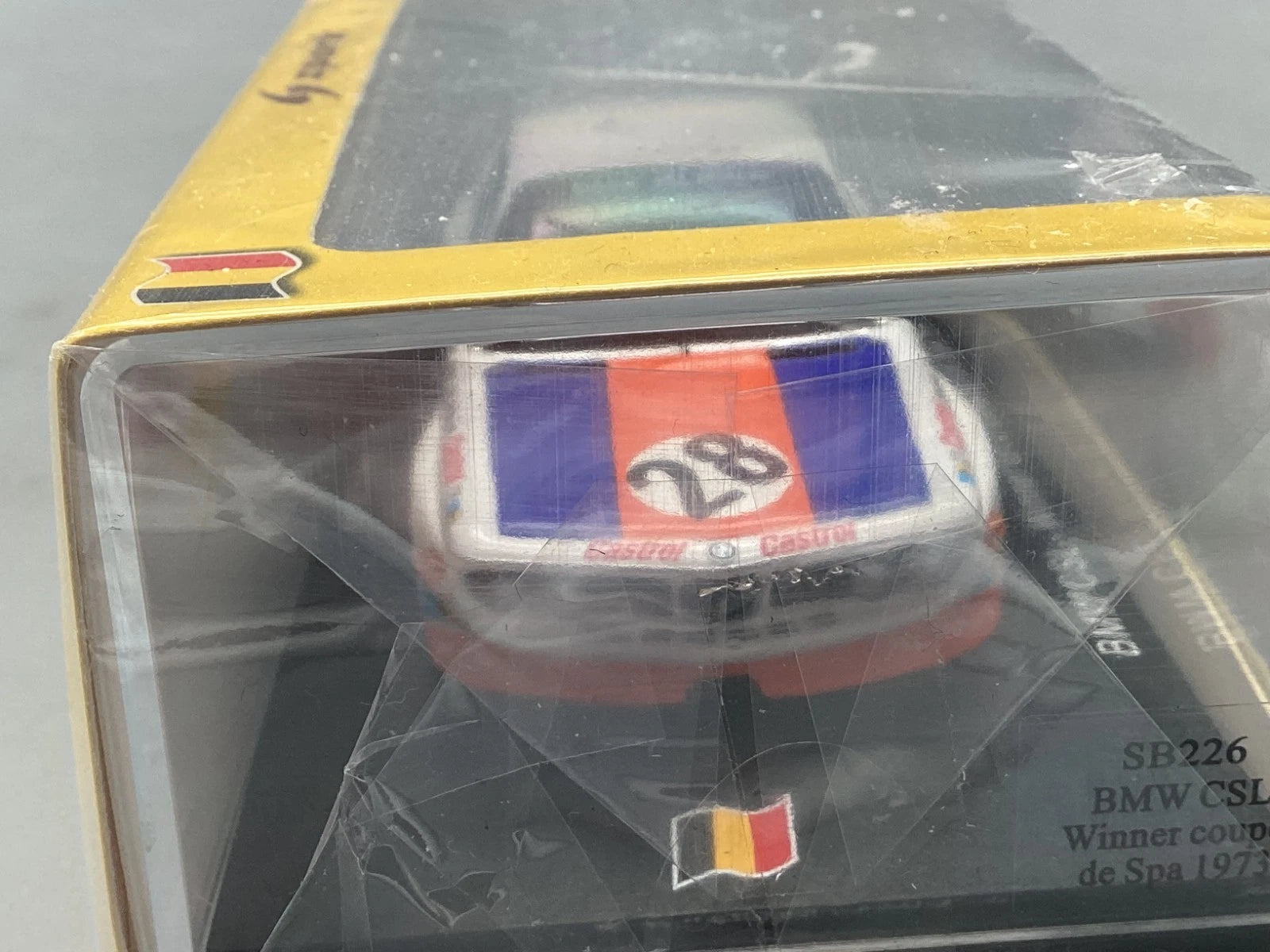 Modellautos 1:43 Spark BMW CSL Coupes De Spa 1973 mit OVP ungeöffnet