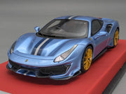 Modellautos 1:43 BBR Concept43 Ferrari 488 Pista RHD Azzurro Cali. Ltd 01/20 OVP