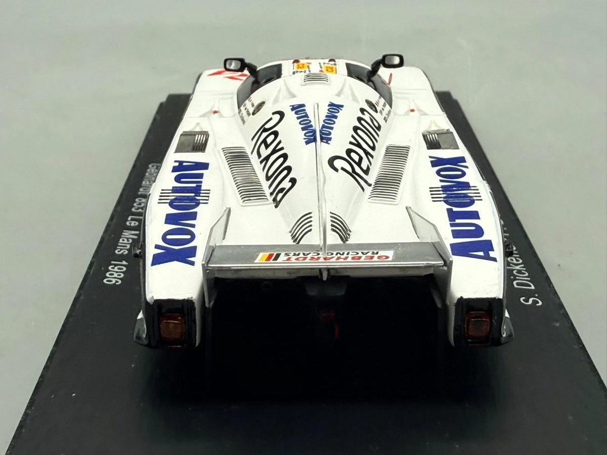 Modellautos 1:43 Spark Gebhardt 853 Le Mans 1986 #74 + OVP