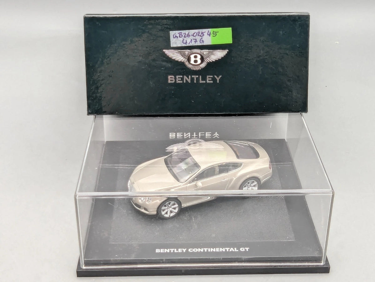 Modellautos 1:43 Minichamps Bentley Continental GT Liquid Mercury mit OVP