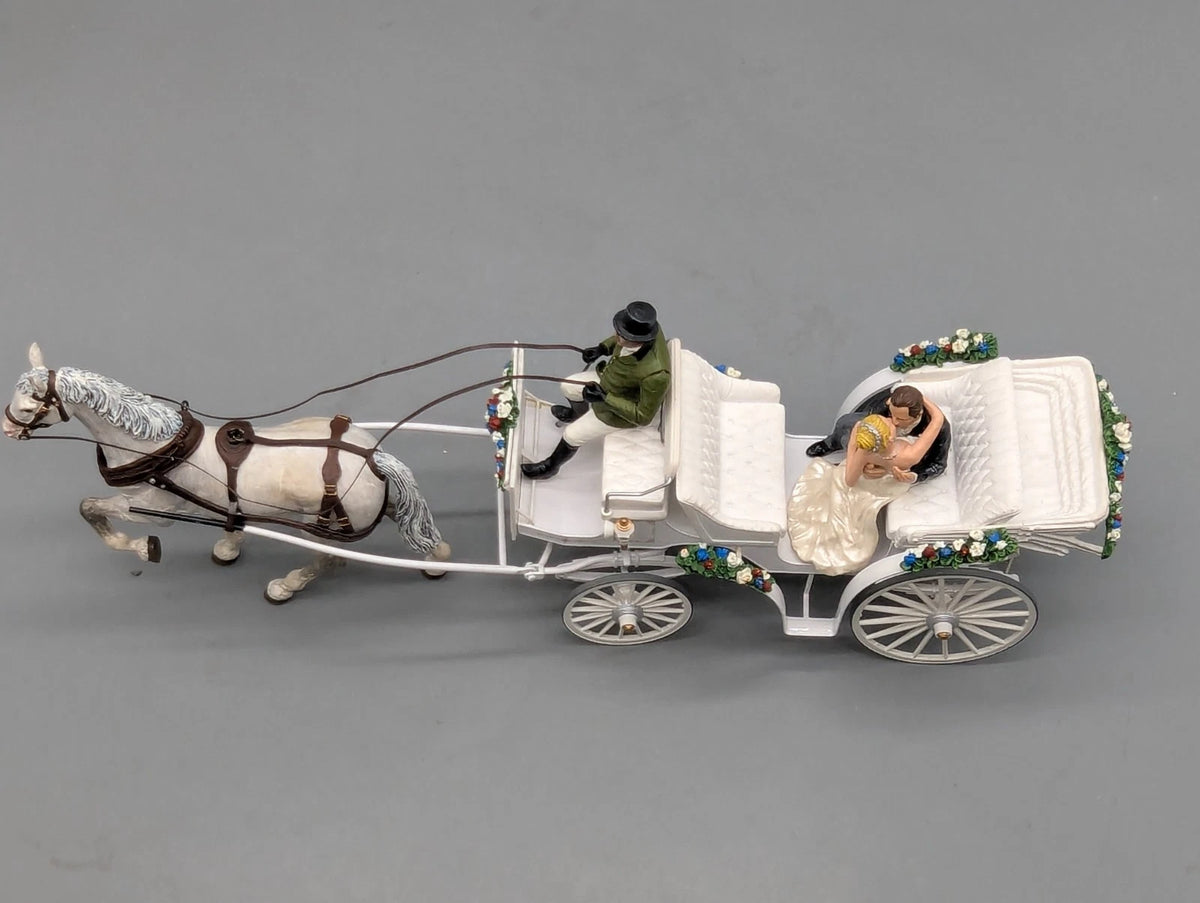 Zinnfiguren Set 1:24 Distler Schuco 873 0025 Hochzeitskutsche mit OVP