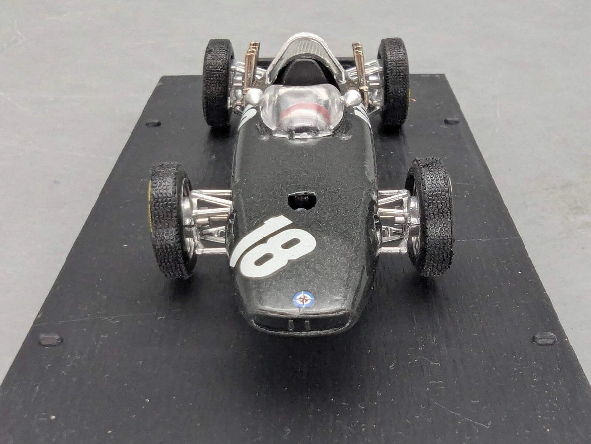 Modellautos 1:43 Brumm BRM P57 GP NL und D 1962 #18 Richie Ginther mit OVP