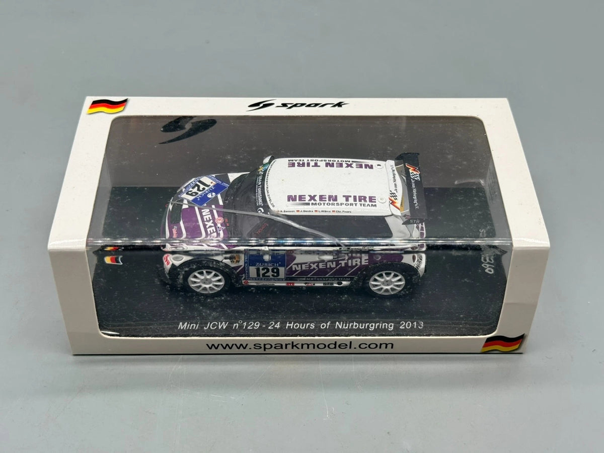 Modellautos 1:43 Spark Mini JCW #129 24h Nürburgring 2013 + OVP