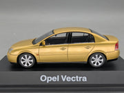 Modellautos 1:43 Schuco Opel Vectra Gold Metallic mit Dealer OVP