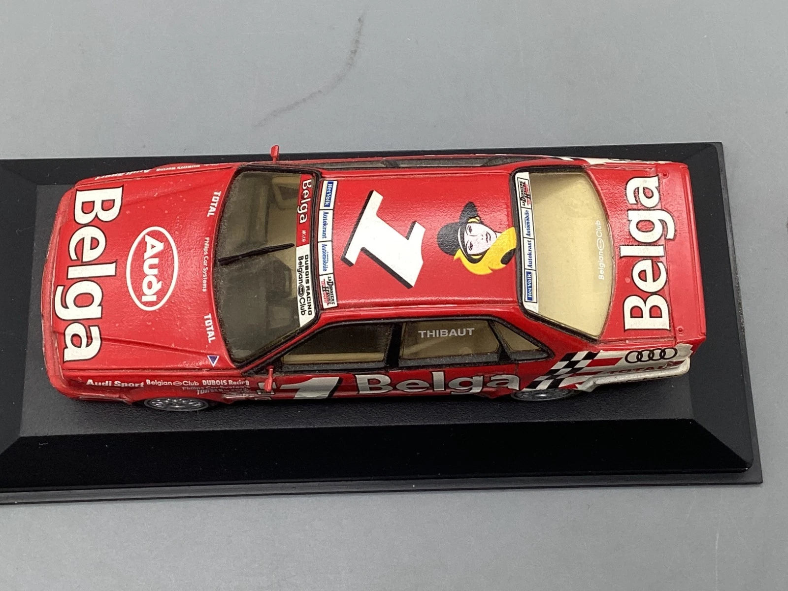 Modellautos 1:43 Minichamps Audi V8 Quattro Evo Belgian Procar 1993 #1 mit OVP