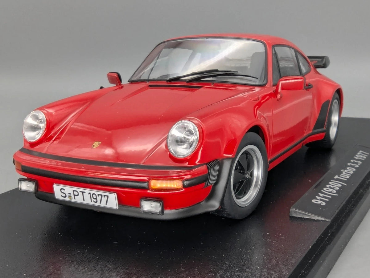Modellautos 1:18 KK-Scale Porsche 911 930 Turbo 3.3 1977 Rot mit OVP
