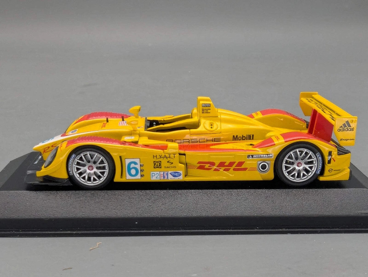 Modellautos 1:43 Minichamps Porsche RS Spyder 9RG ALMS 2007 #6 Penske Racing OVP