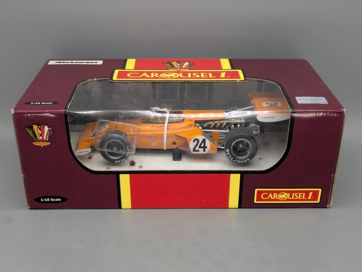 Modellautos 1:18 Carousel McLaren M16B Indianapolis 500 1972 #24 mit OVP