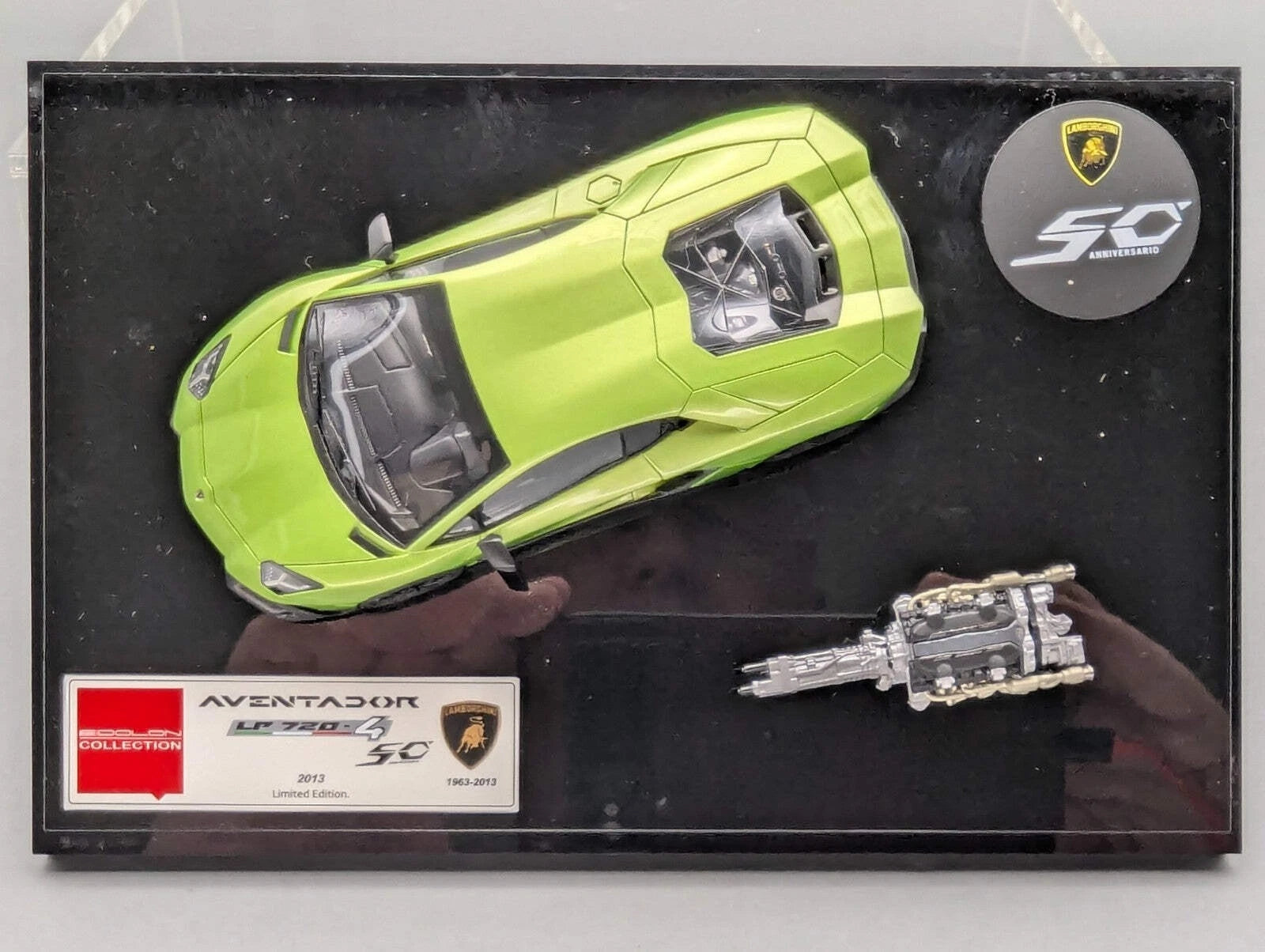 Eidolon Make Up 1:43 Lamborghini Aventador LP720-4 50. Annivers. Engine Set OVP