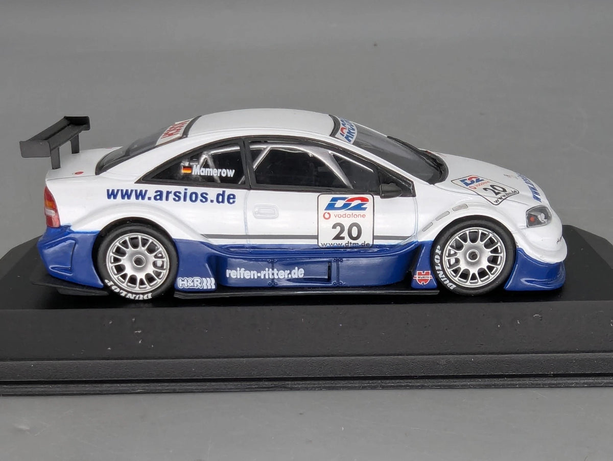 Modellautos 1:43 Minichamps Opel Astra V8 DTM 2002 #20 Peter Mamerow OVP