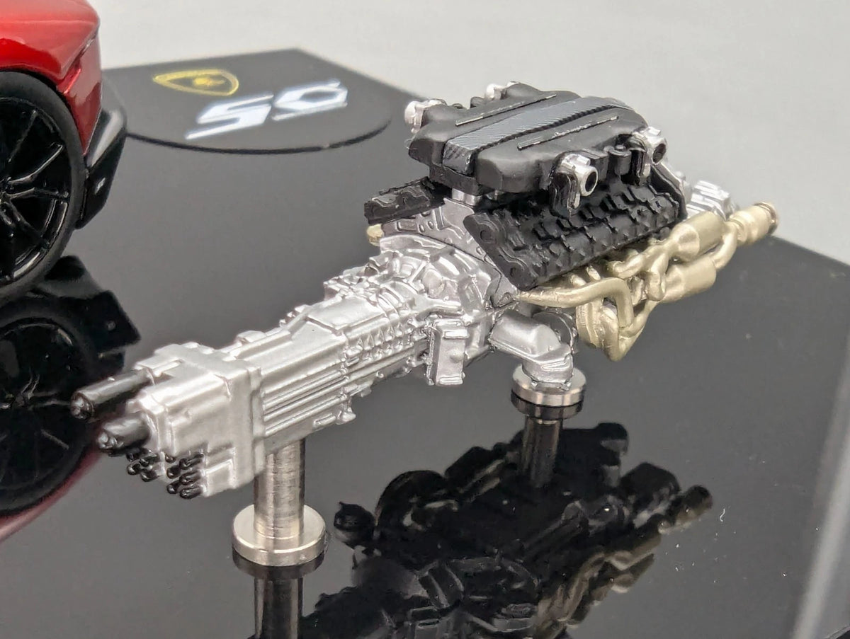 Eidolon Make Up 1:43 Lamborghini Aventador LP720-4 Roadster Engine Set OVP