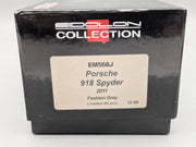 Eidolon Make Up 1:43 Porsche 918 Spyder 2011 Fashion Grey Ltd 12/60 mit OVP