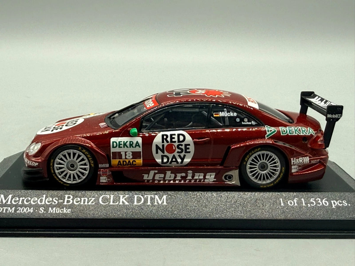 Modellautos 1:43 Minichamps Mercedes-Benz CLK DTM 2004 #18 mit OVP