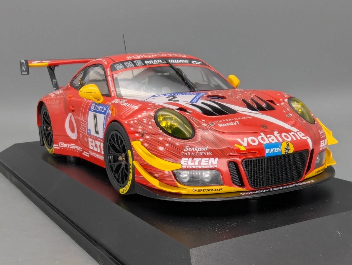 Modellautos 1:18 Minichamps Porsche 911 GT3 R 24h Nürburgring 2018 #2 OVP
