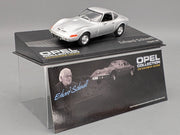 Modellautos 1:43 Ixo für Eaglemoss Opel Collection GT Erhard Schnell Vitrine