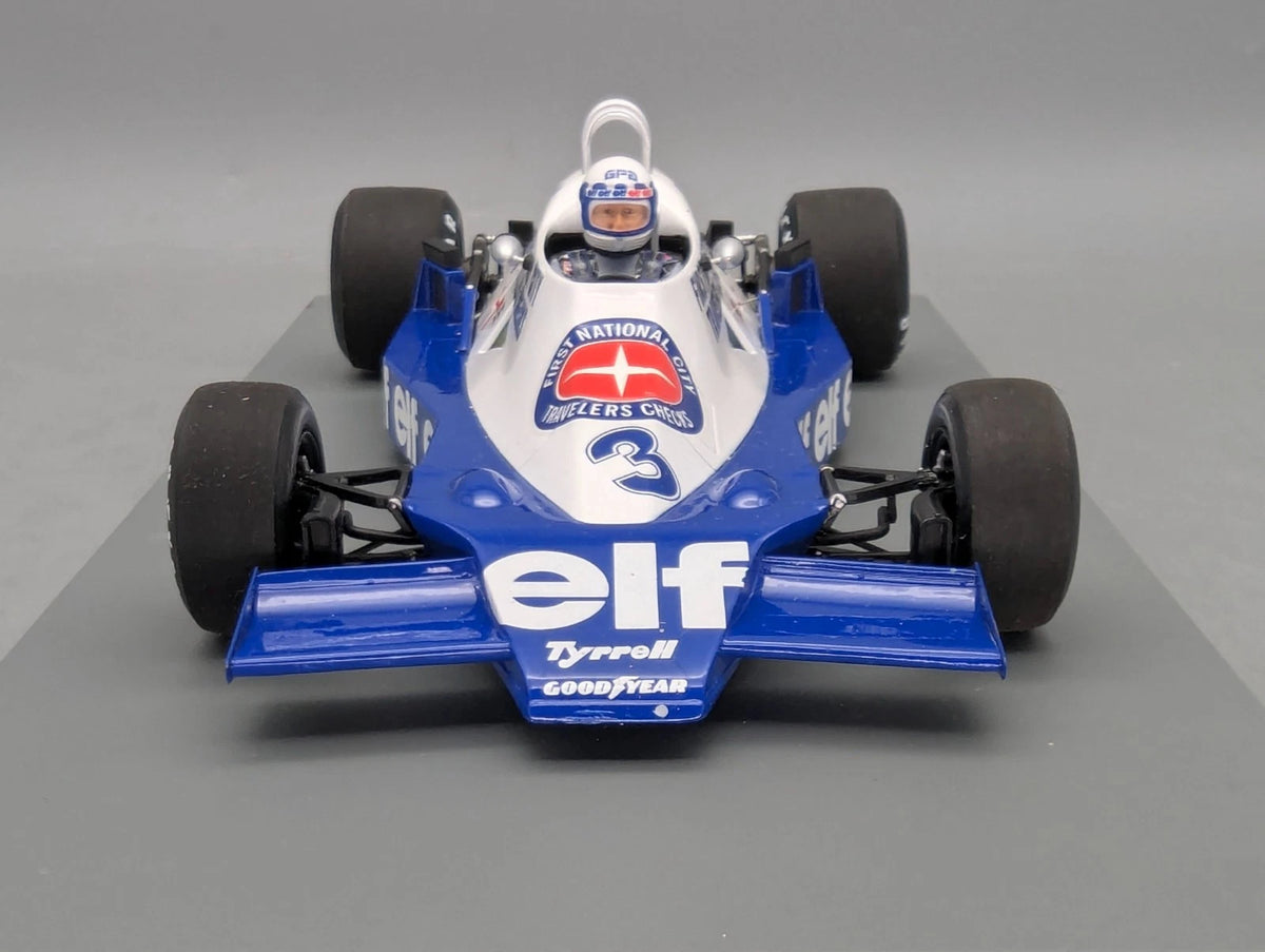 Modellautos 1:18 Spark 18S721 Tyrrell 008 Monaco GP '78 #3 Pironi BESCHÄDIGT OVP