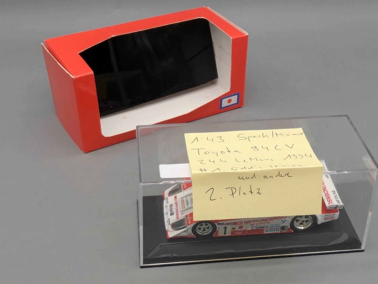 Modellautos 1:43 Spark Toyota 94 CV 24h LeMans 1994 2. Platz #1 Eddie Irvine