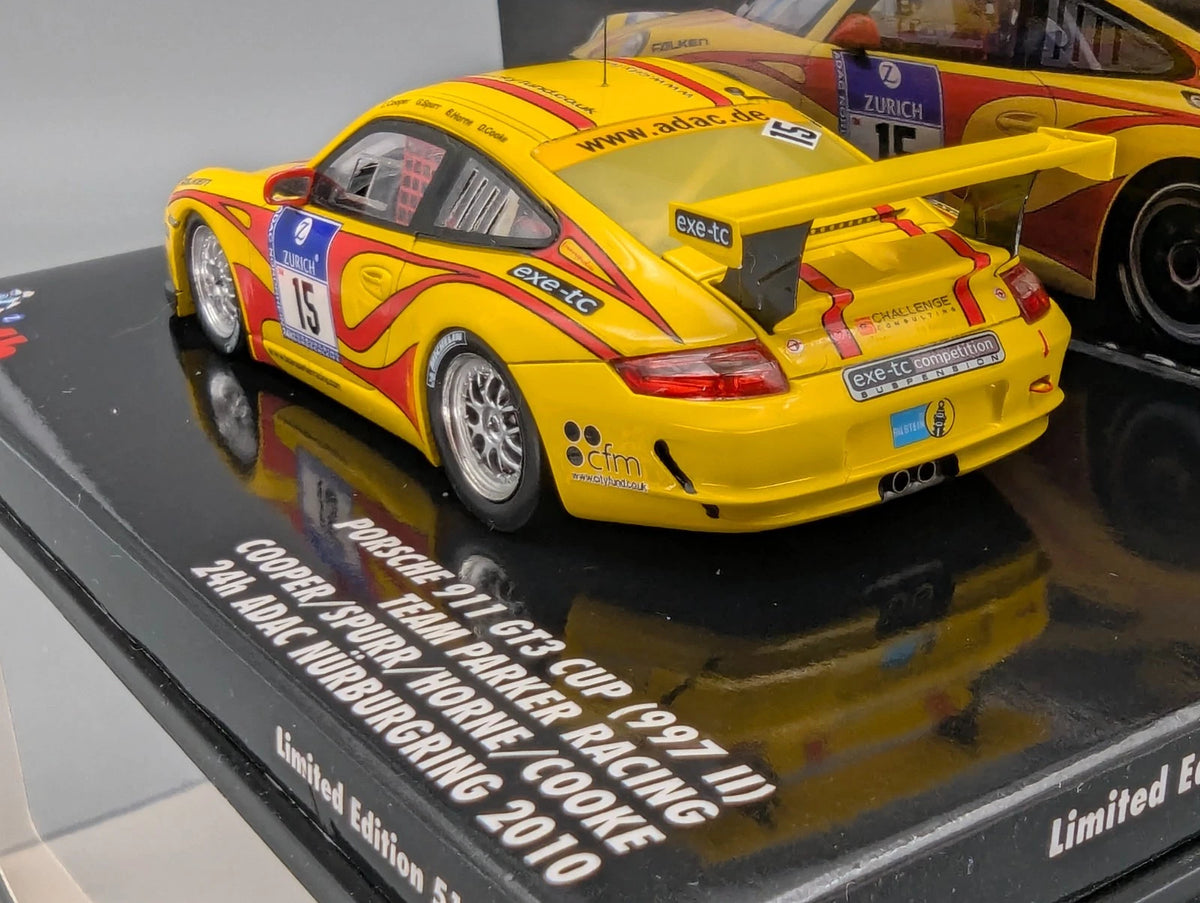 Modellautos 1:43 Minichamps Porsche 911 GT3 Cup 24h Nürburgring 2010 #15 mit OVP