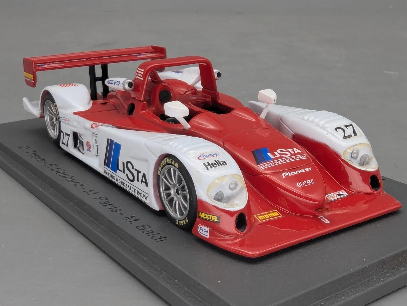 Modellautos 1:43 Spark Dallara Judd WINNER 24h Daytona 2002 #27 mit OVP