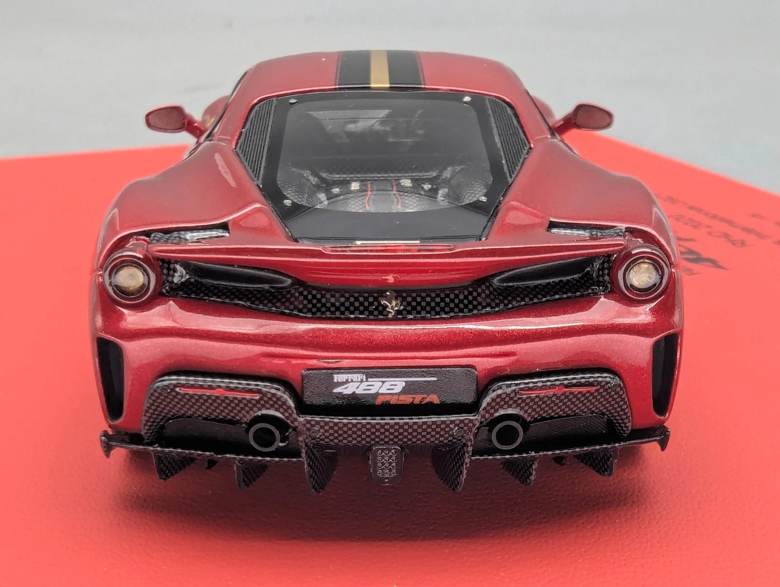 Modellautos 1:43 BBR Ferrari 488 Pista RHD 2020 Romans Inter. 2021 01/05 mit OVP