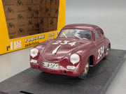 Modellautos 1:43 Brumm Porsche 356 Mille Miglia 1952 #234 mit OVP