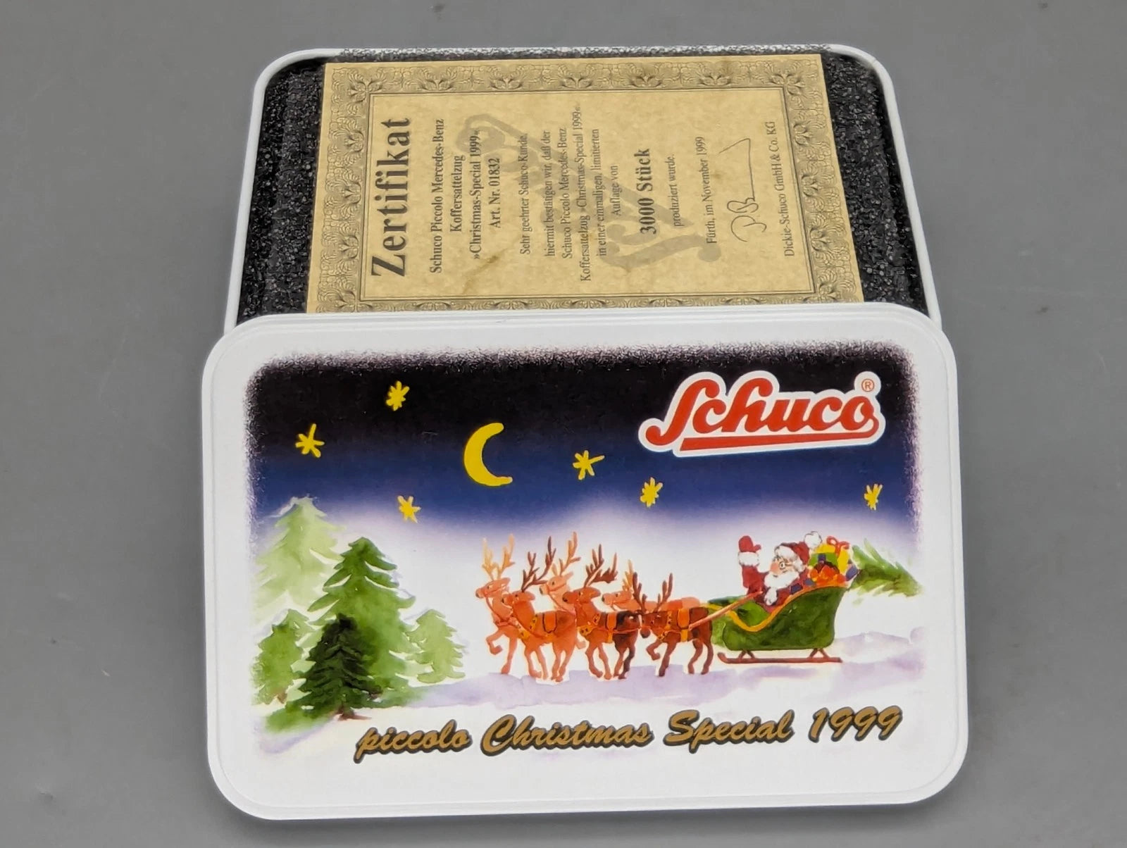 Modellautos 1:90 Schuco Piccolo-Set Christmas Special Weihnachten 1999 in OVP