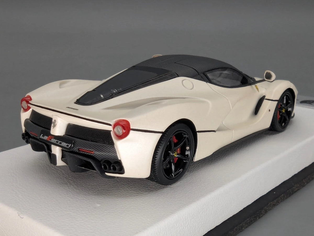 Modellautos 1:43 BBR Concept43 Ferrari LaFerrari Matt Italian Weiß Ltd 01/10 OVP