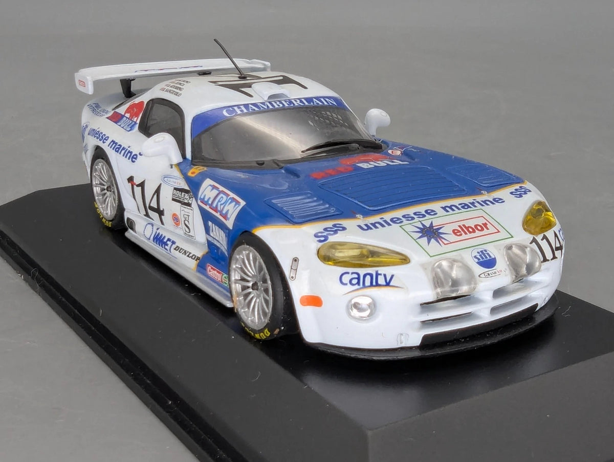 Modellautos 1:43 Minichamps Dodge Viper GTS-R 24h Le Mans 2001 #114 mit OVP